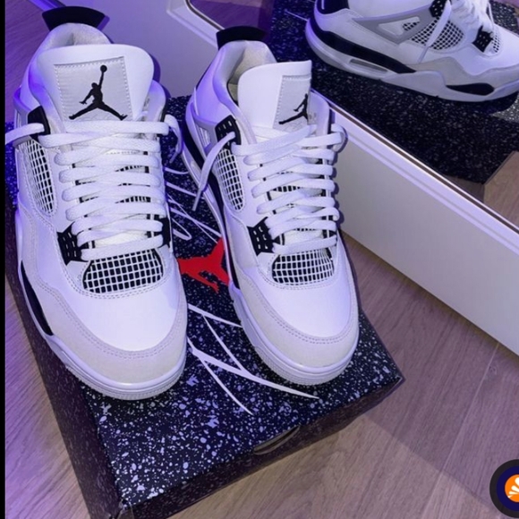 Jordan Other - Air Jordan White and Black Sneakers